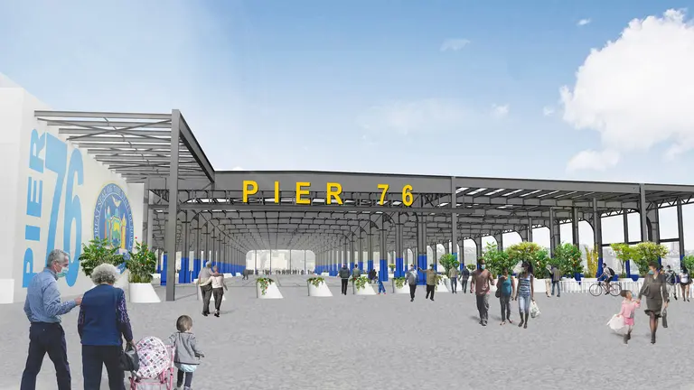 Hudson River tow pound at Pier 76 to open as a public park in June