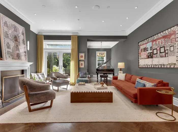 This six-story $13.9M Upper West Side townhouse has all of life's luxuries under one roof, with an elevator to get there