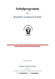 Schulprogramm - RvD-Schule