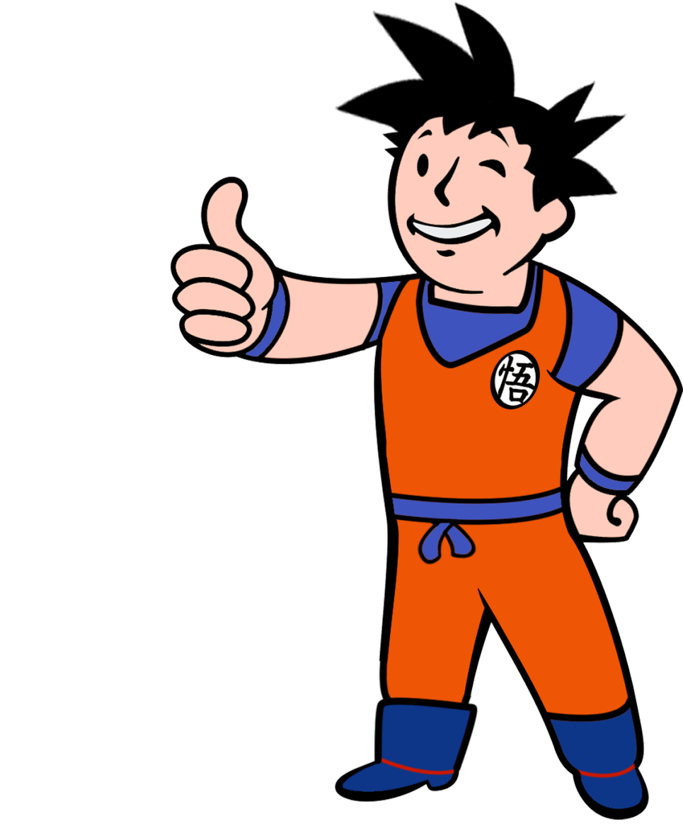 Animated Character Thumbs Up PNG image