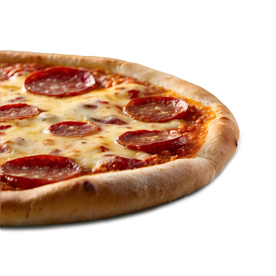 Freshly Baked Pepperoni Pizza Png Kgq87 PNG image