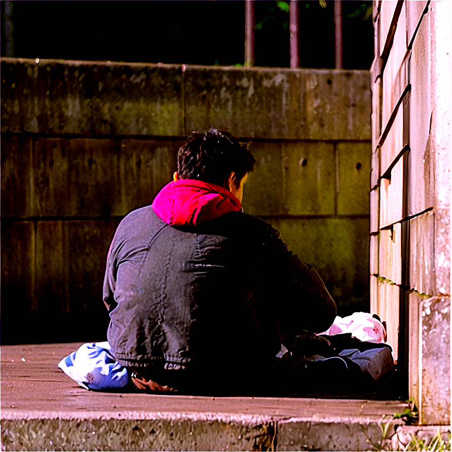 Homeless C PNG image