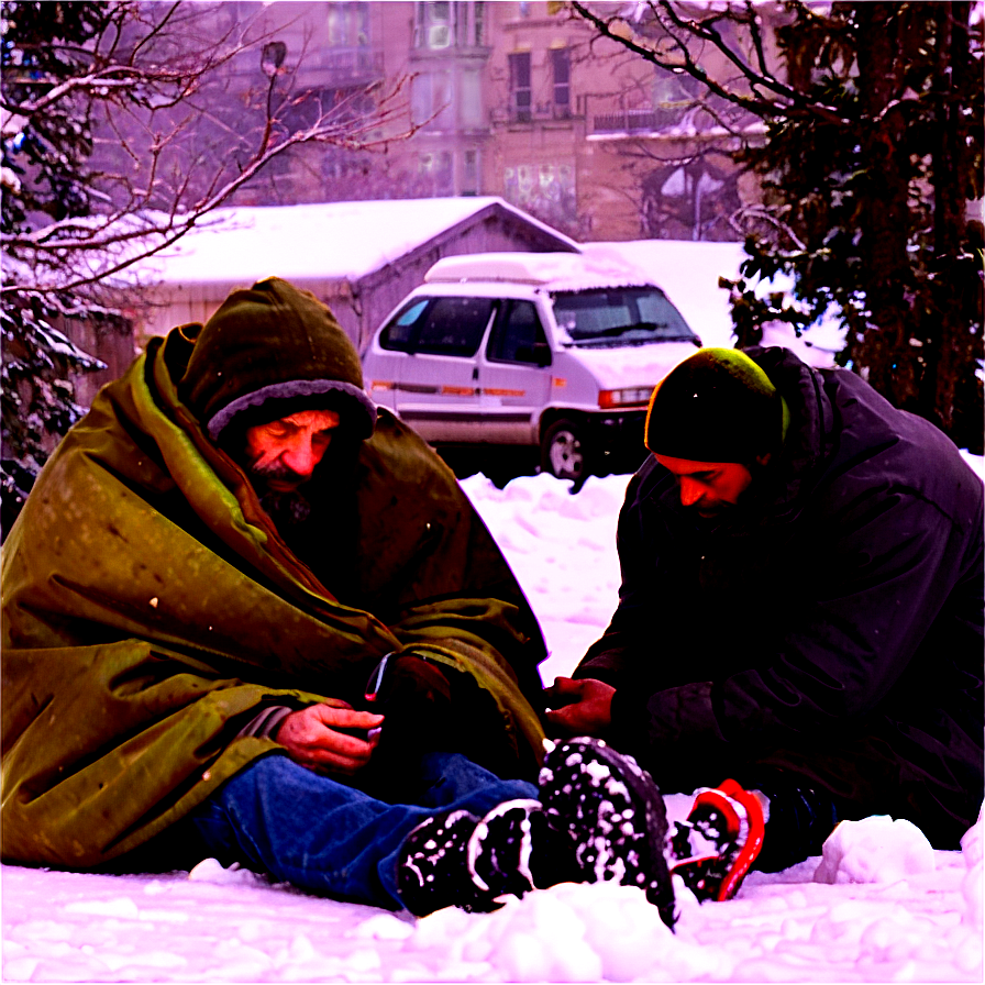 Homeless Winter Survival Png 55 PNG image