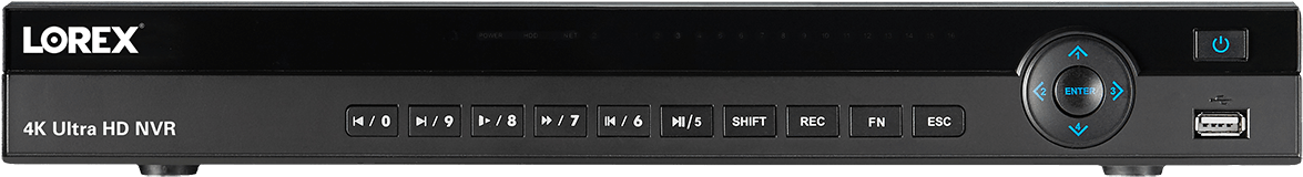 Lorex4 K Ultra H D N V R Front Panel PNG image