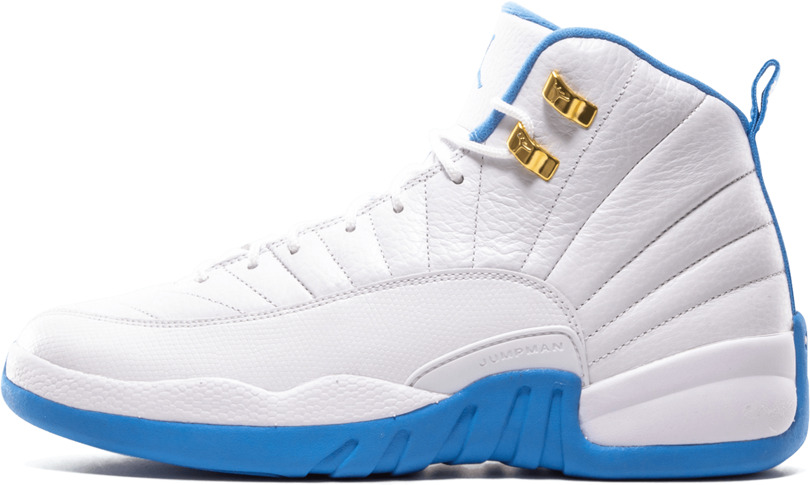 White Blue Air Jordan Sneaker PNG image