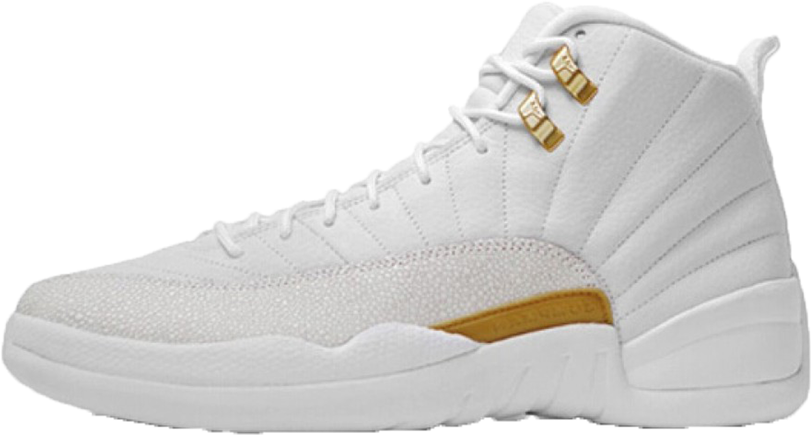 White High Top Basketball Sneaker PNG image