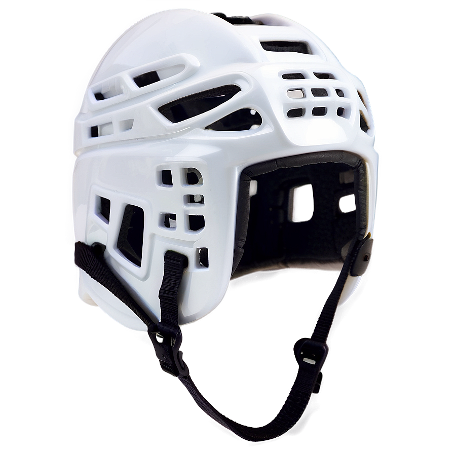 White Hockey Helmet Png 06212024 PNG image