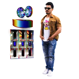 3d Render Of Cool Guy Png 95 PNG image