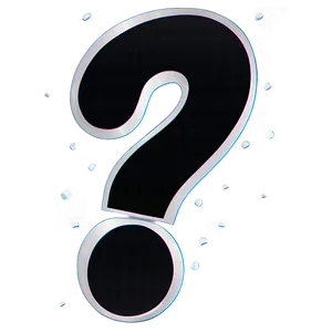 Cartoon Question Mark Transparent Png 17 PNG image