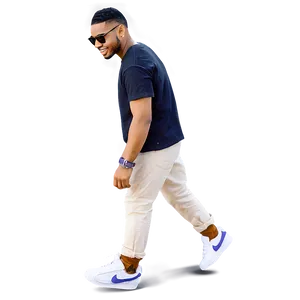 Cool Guy With Sneakers Png Hlj PNG image