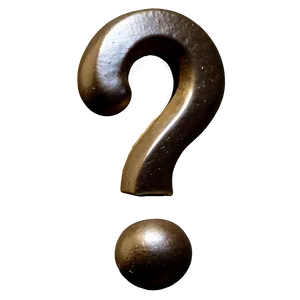 Vintage Question Mark Transparent Png Mqk76 PNG image