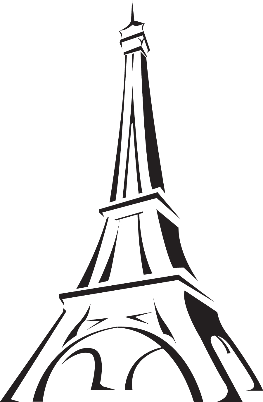 Free eiffel tower clip art clipart image 7