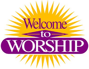 Welcome to worship clipart