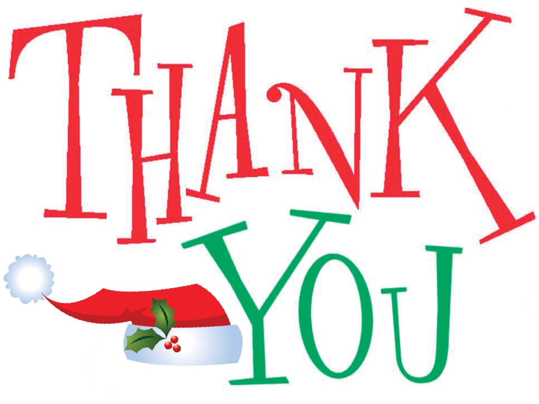 Christmas thank you clip art jpg