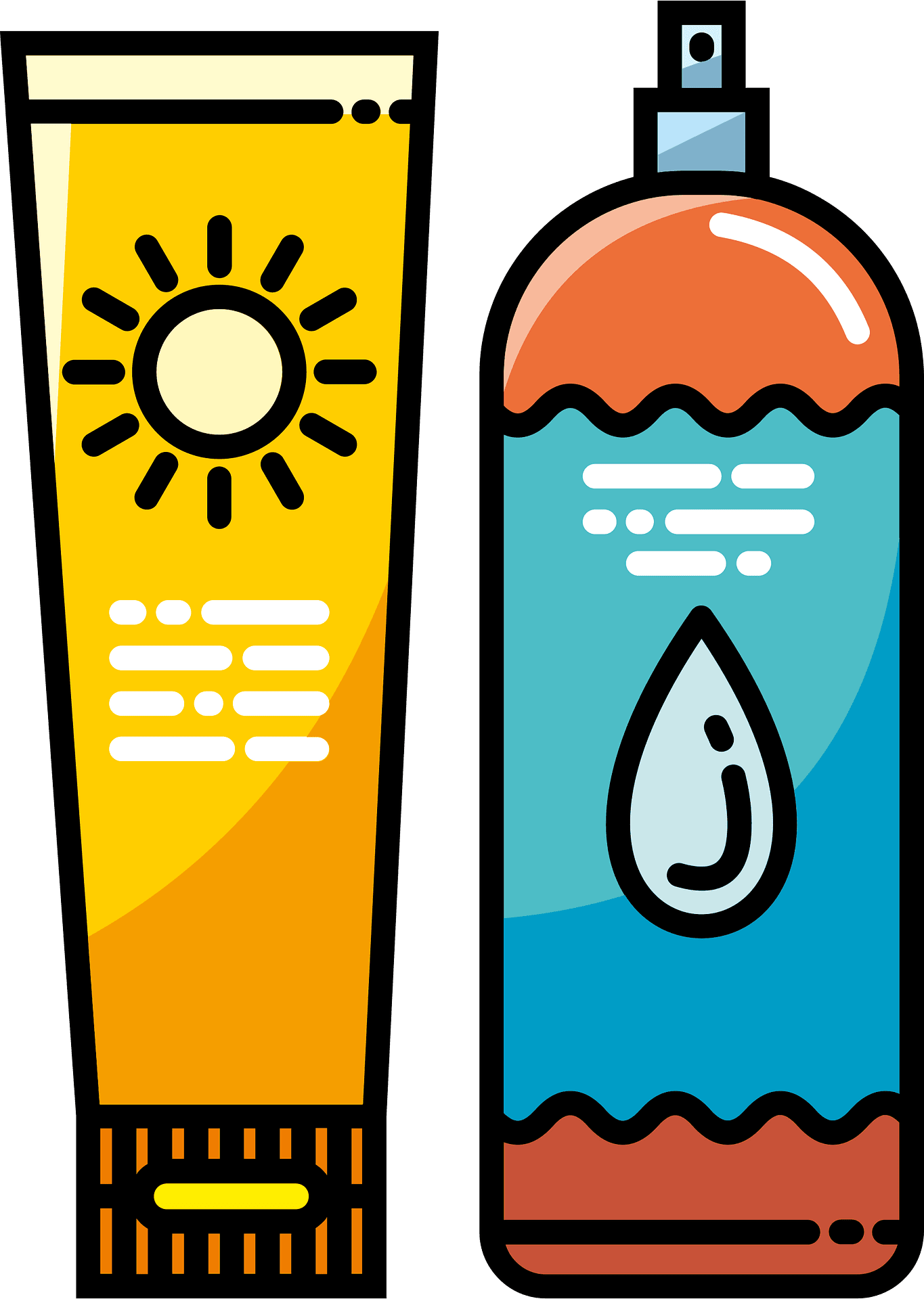 Sunscreen clipart photo