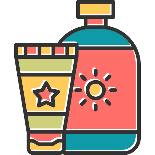 Sunscreen travel clipart clip art