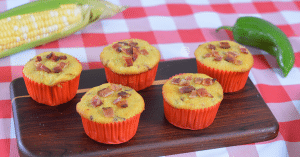 Bacon Chili Cornbread Muffin Recipe (Made With Boxed Mix!)