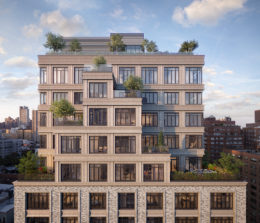 40 East End hummingbird view, rendering by Binyan Studios