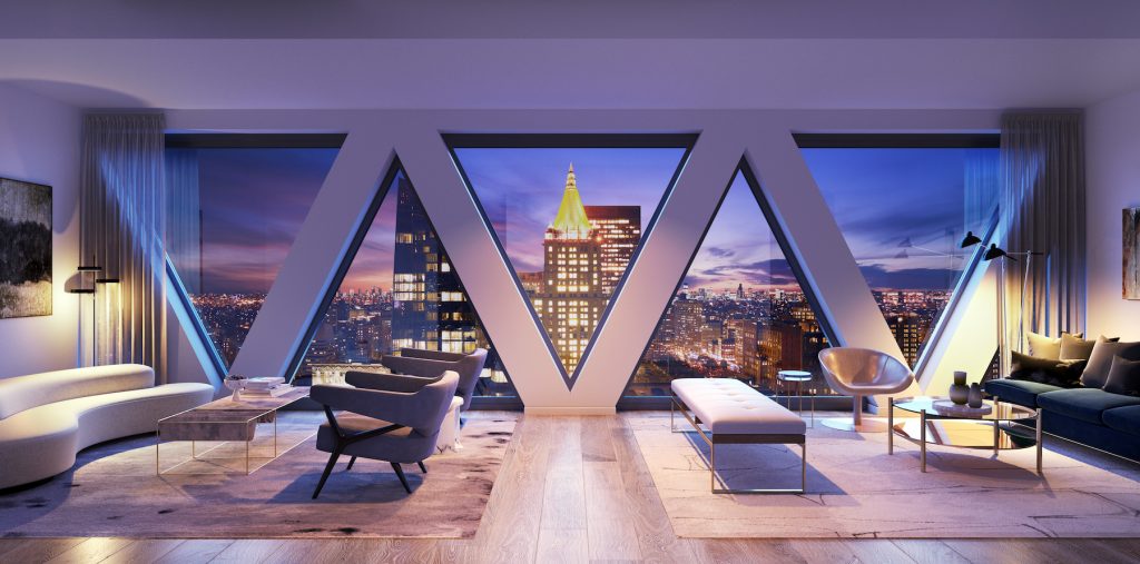 30 East 31st Street penthouse view