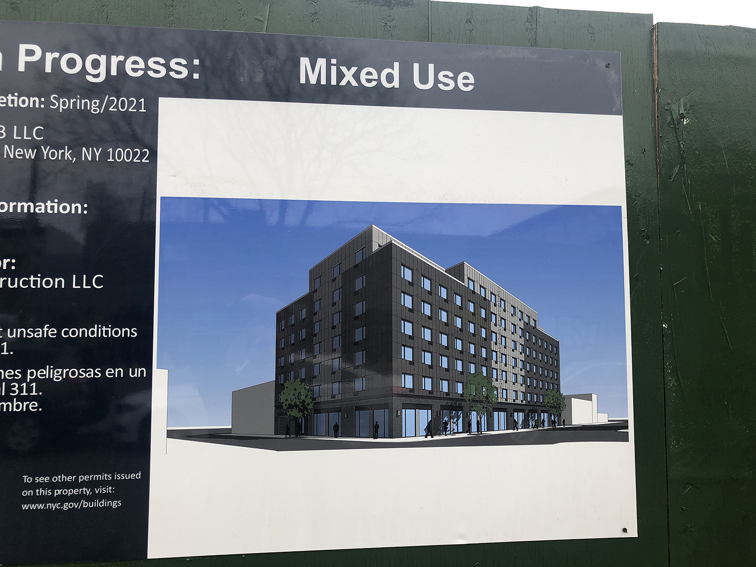 Rendering of 1389 Broadway in Bushwick, Brooklyn - GF55 Partners