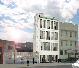 Rendering of 58 Grattan Street in Bushwick