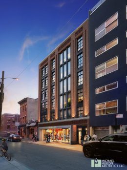 Rendering of 106 North Third Street - Michael Muroff Architect