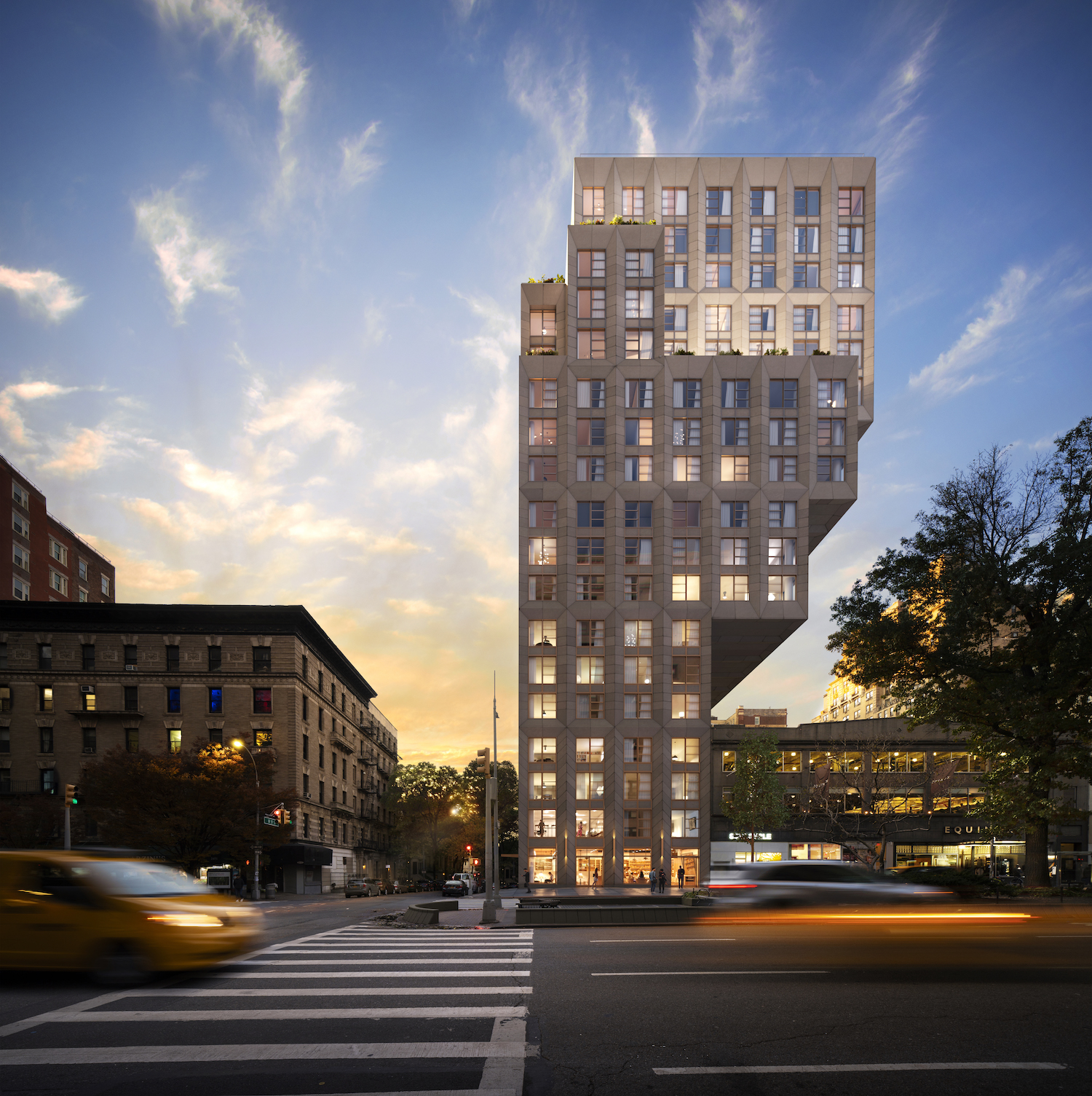 Rendering of Era at 251 West 91st Street - Rendering by MOSO Studio