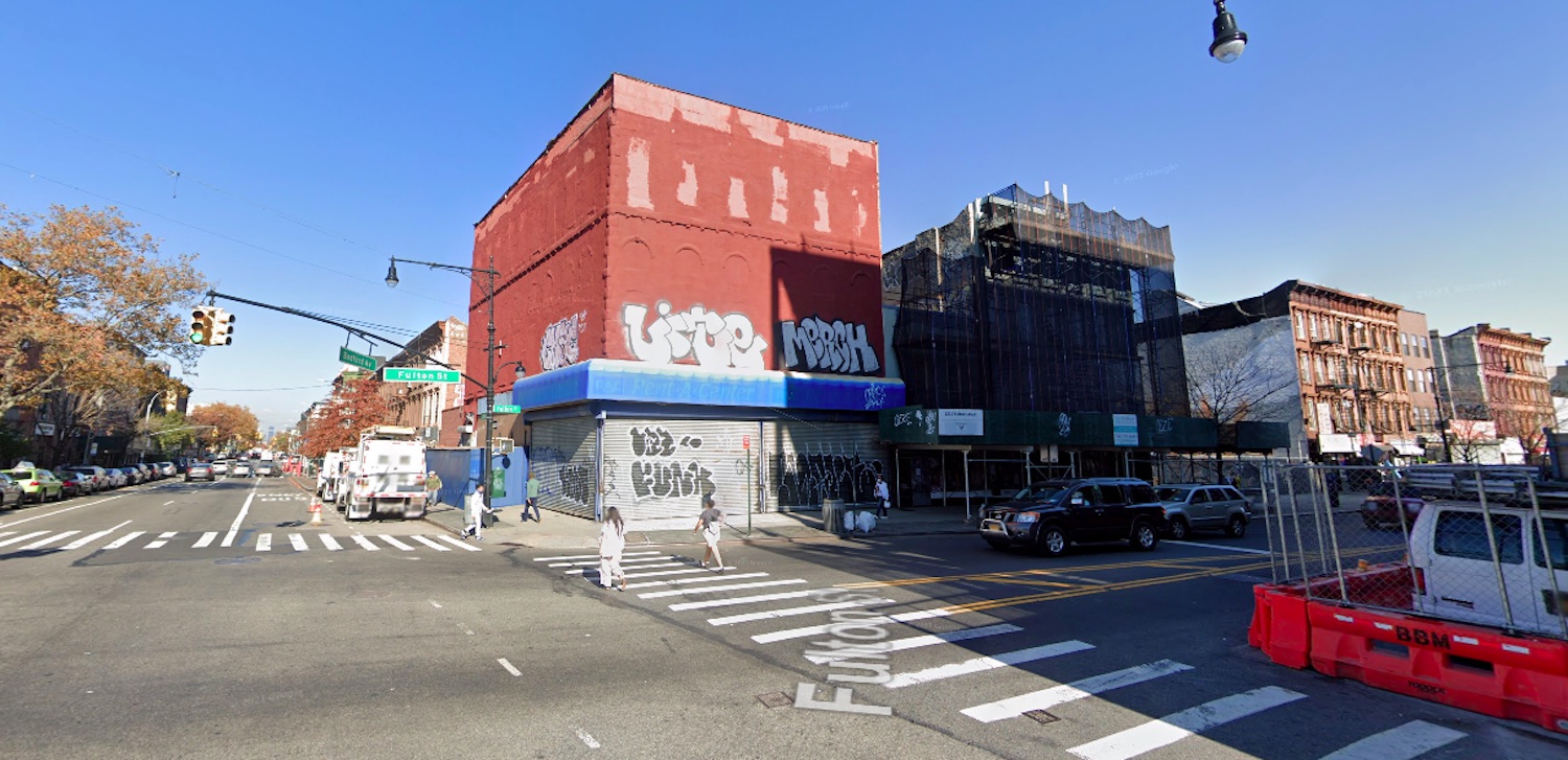 1241 Bedford Avenue in Bed-Stuy, Brooklyn via Google Maps