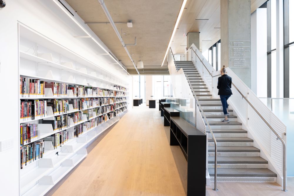 The new Brooklyn Heights Public Library - Photo by Gregg Richards, Courtesy of Brooklyn Public Library