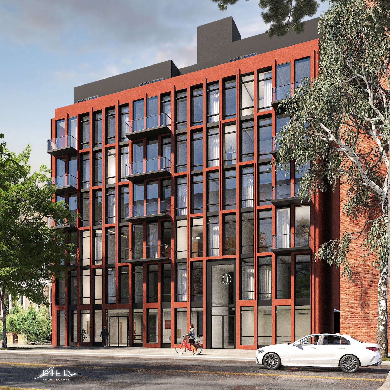 Rendering of 268 Sullivan Place, courtesy of Bild Architecture