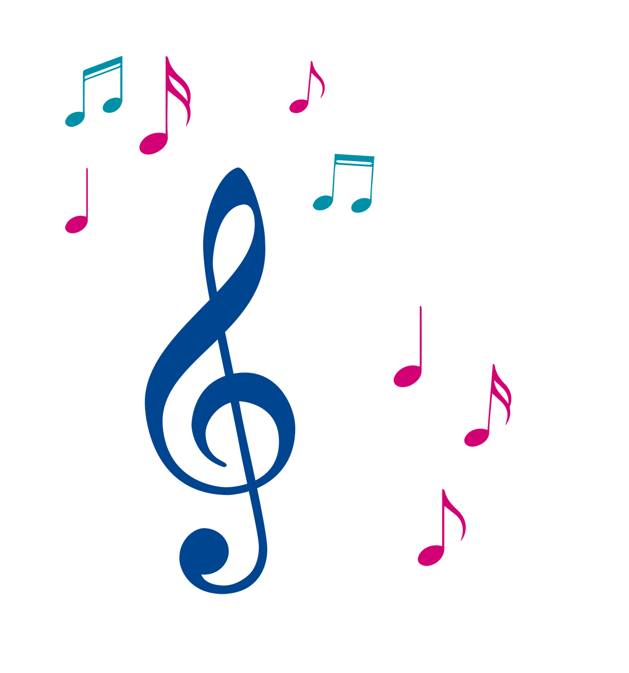 Colorful Music Notes Clip Art Transparent Cartoon Free Cliparts Images