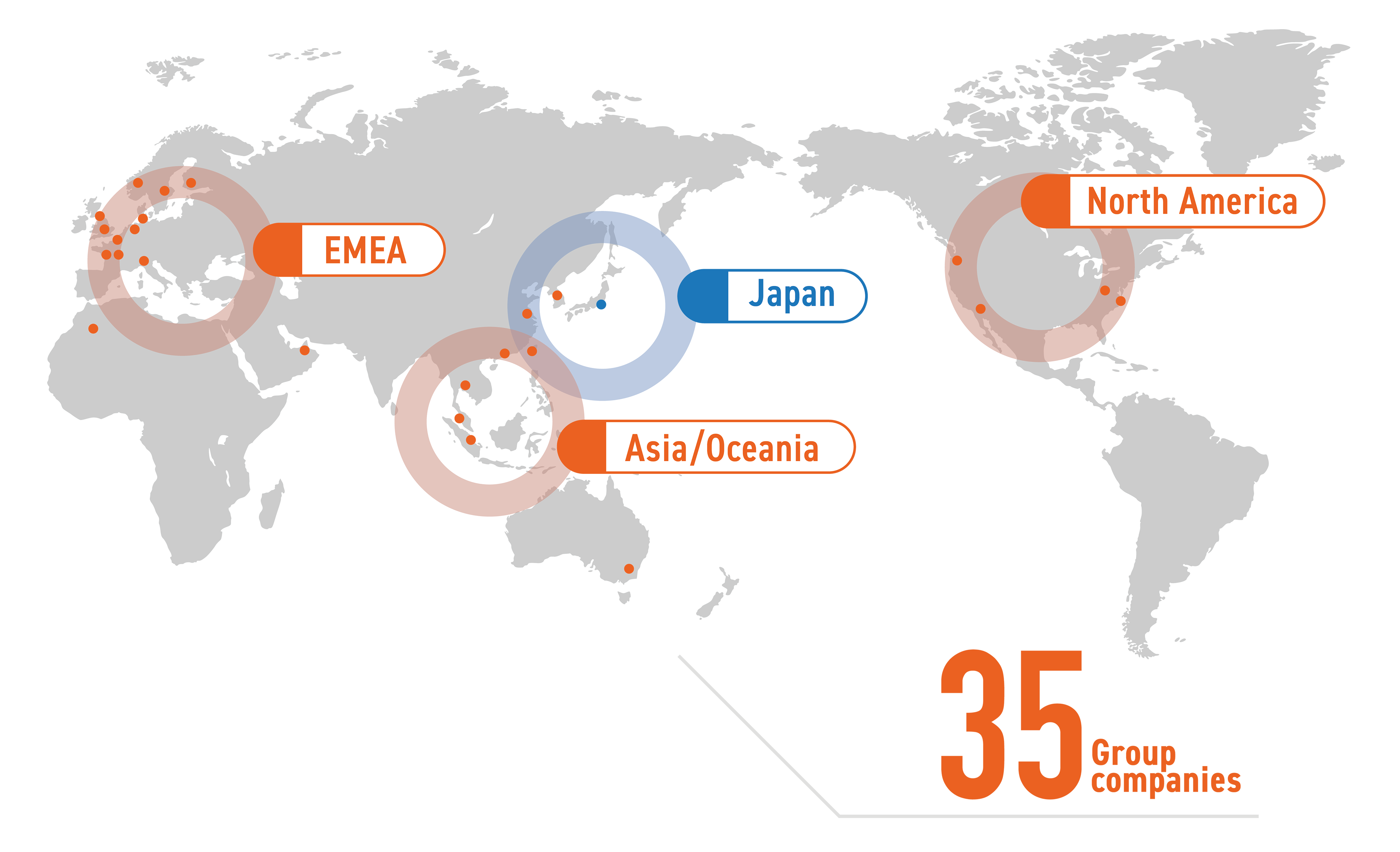 Kyowa kirin group companies map