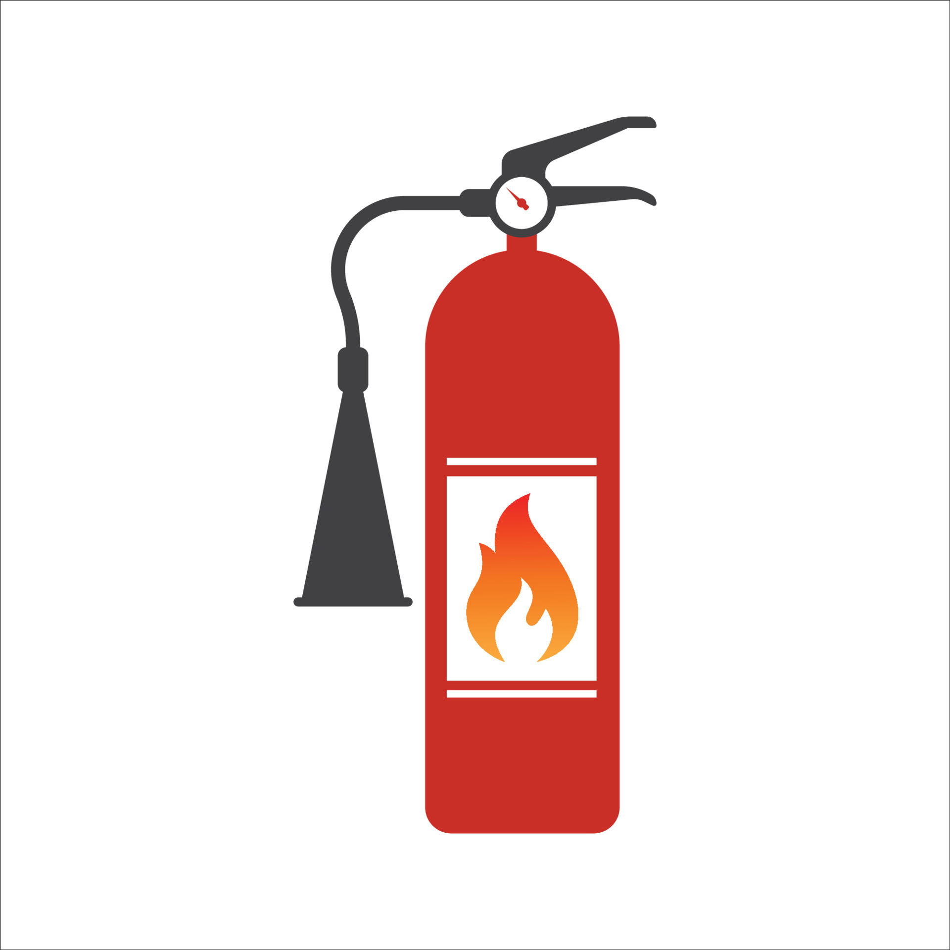 Fire extinguisher icon. Fire extinguisher symbol. Apar icon. Vector ...