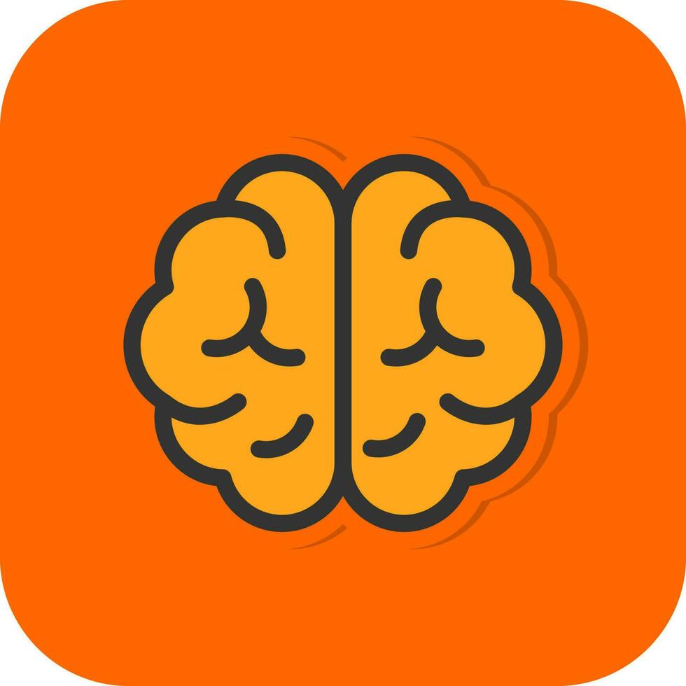 Brain Vector Icon Design