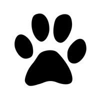 Paw Print Vector Icon