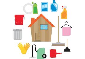 Clean House Vector 