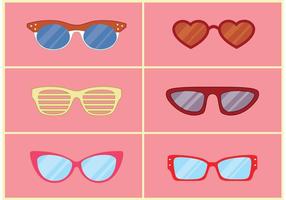 Trendy Glasses Vectors 