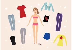 Barbie Doll Vectors 