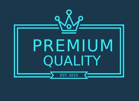 Free Vector Line Crown Logo