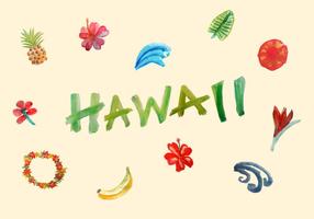 Hawaiian Vector Elements