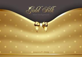 Gold Silk Background Vector