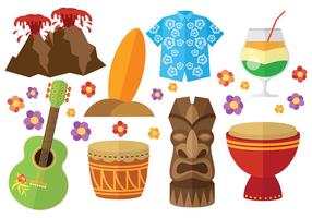 Free Hawaii Icons vector