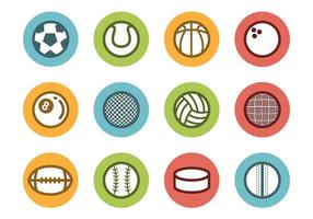 Free Sports Ball Icons Vector 