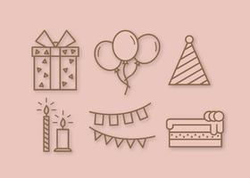 Free Birthday Party Vector