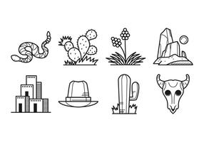 Free Wild West Icon Vector