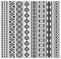 Huichol Pattern Vector