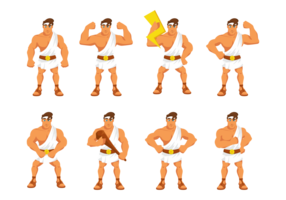 Hercules Cartoon Vector