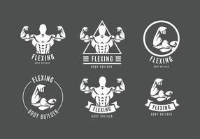 Flexing Logo Vector