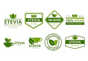 Free Stevia Logo and Badges Vector