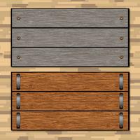 Woodgrain Vector Signs 